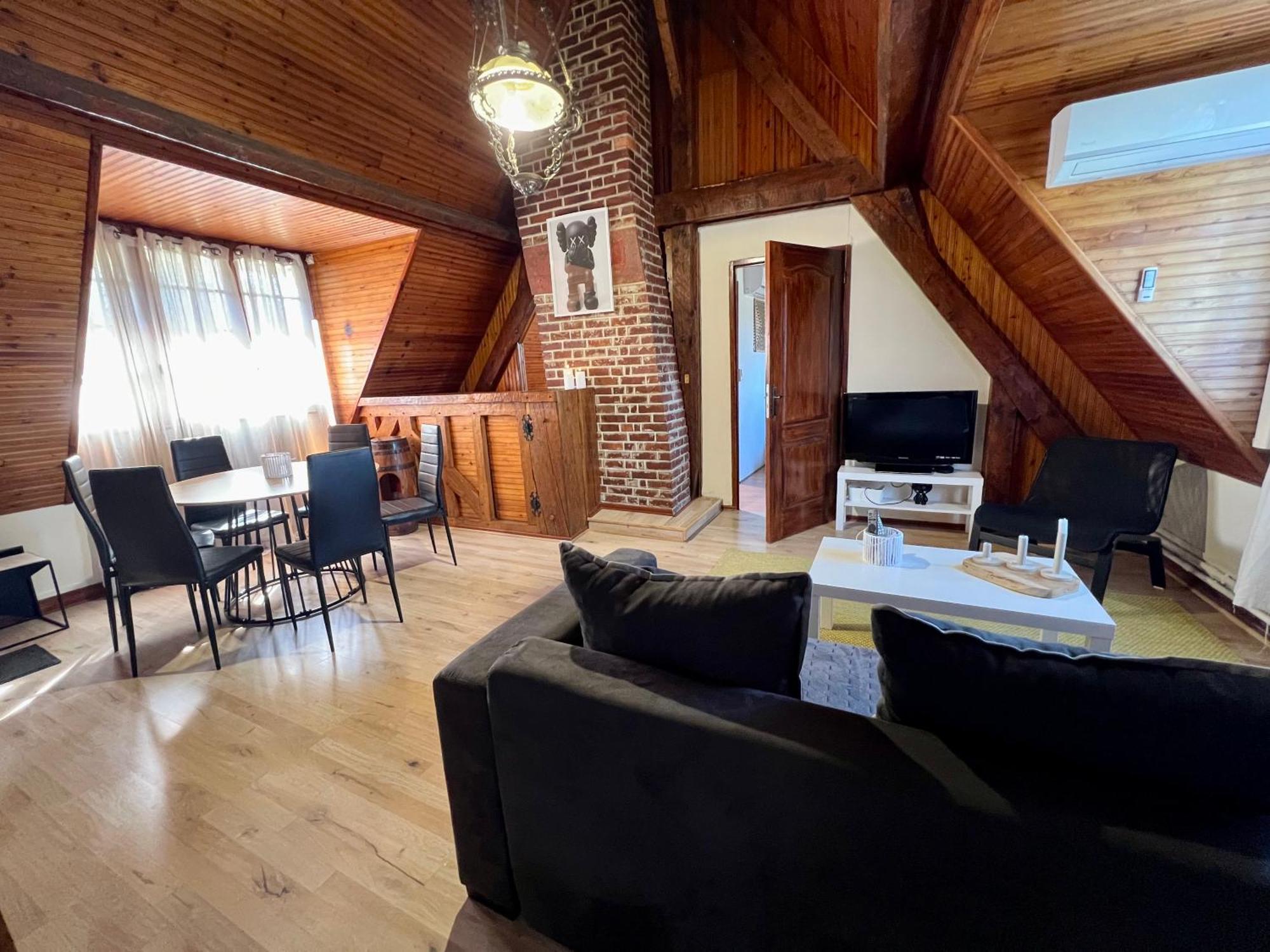 Spacieux Appartement Jardin, Bbq, Vue Sur Mer, Trouville Luaran gambar