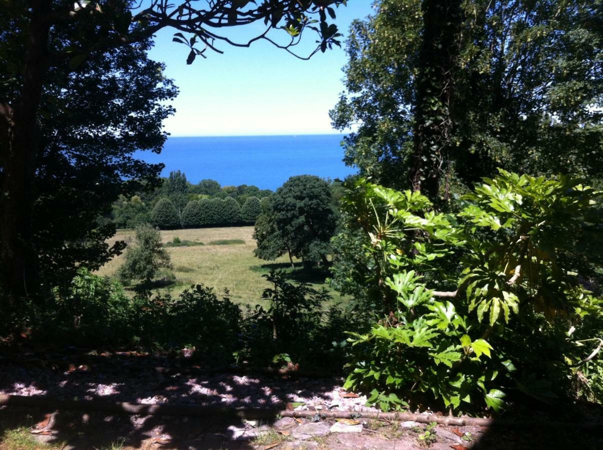 Spacieux Appartement Jardin, Bbq, Vue Sur Mer, Trouville Luaran gambar